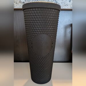 Starbucks Matte Black Studded Tumbler